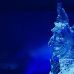 Jääveistos, Jääteltta 2019-2020 Kulttuuritalo Laikku, Tampere