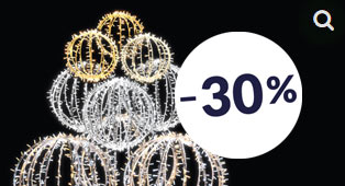 Erä valopalloja, alennus -30 %